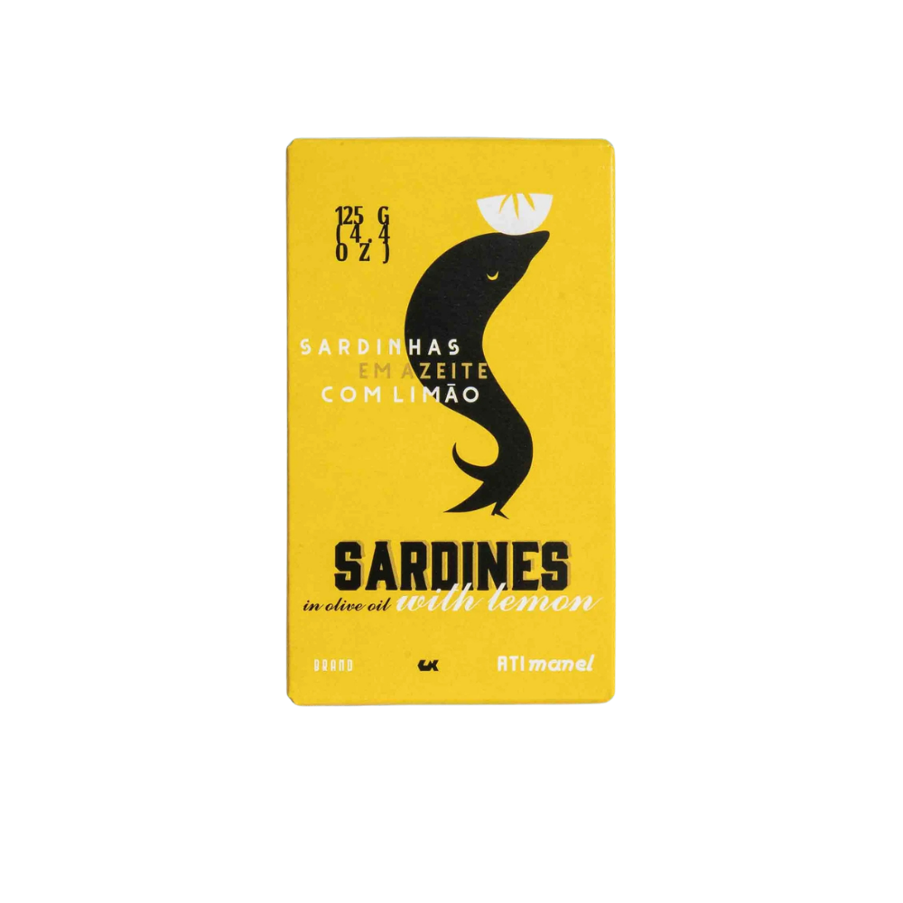 Ati Manel Sardines in Olive Oil and Lemon