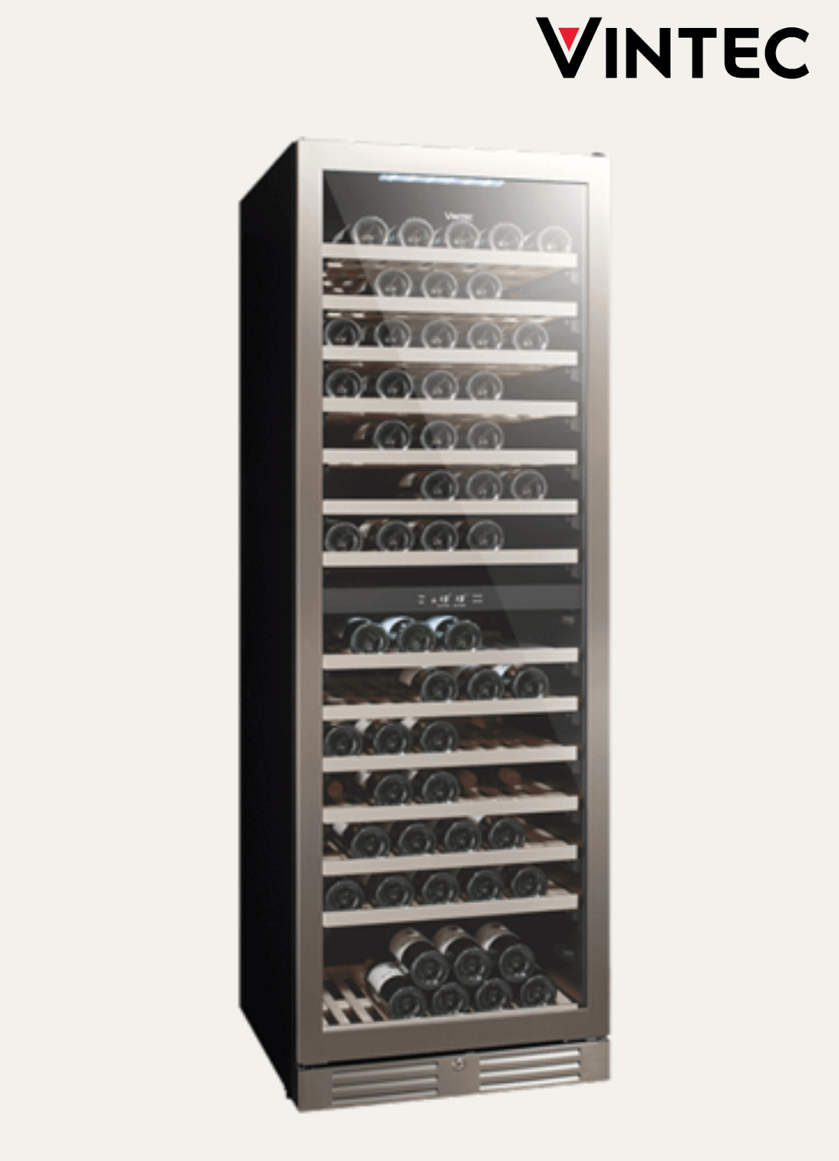 Vintec Wine Chiller Seamless Stainless Steel (VWD154SSA-X) - Vyne