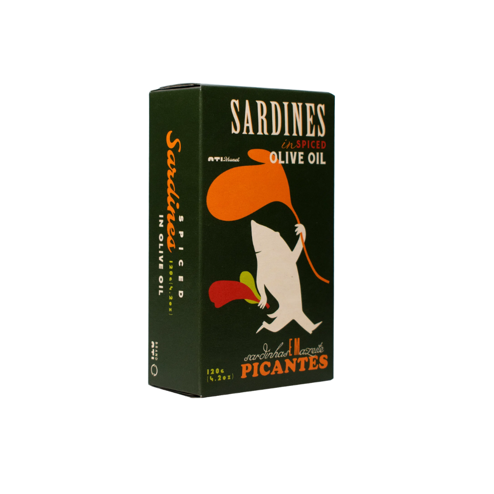 Ati Manel Sardines in Spiced Olive Oil