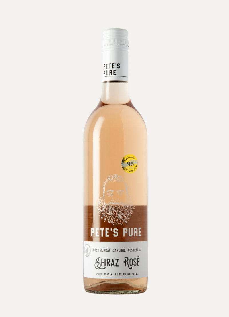 Pete's Pure Shiraz Rosé 2021