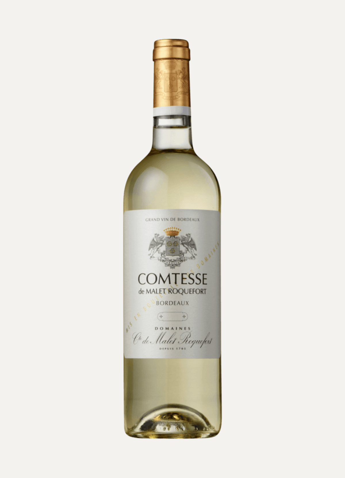Bertrand Ravache Comtesse de Malet Roquefort Bordeaux Blanc 2021 - Vyne