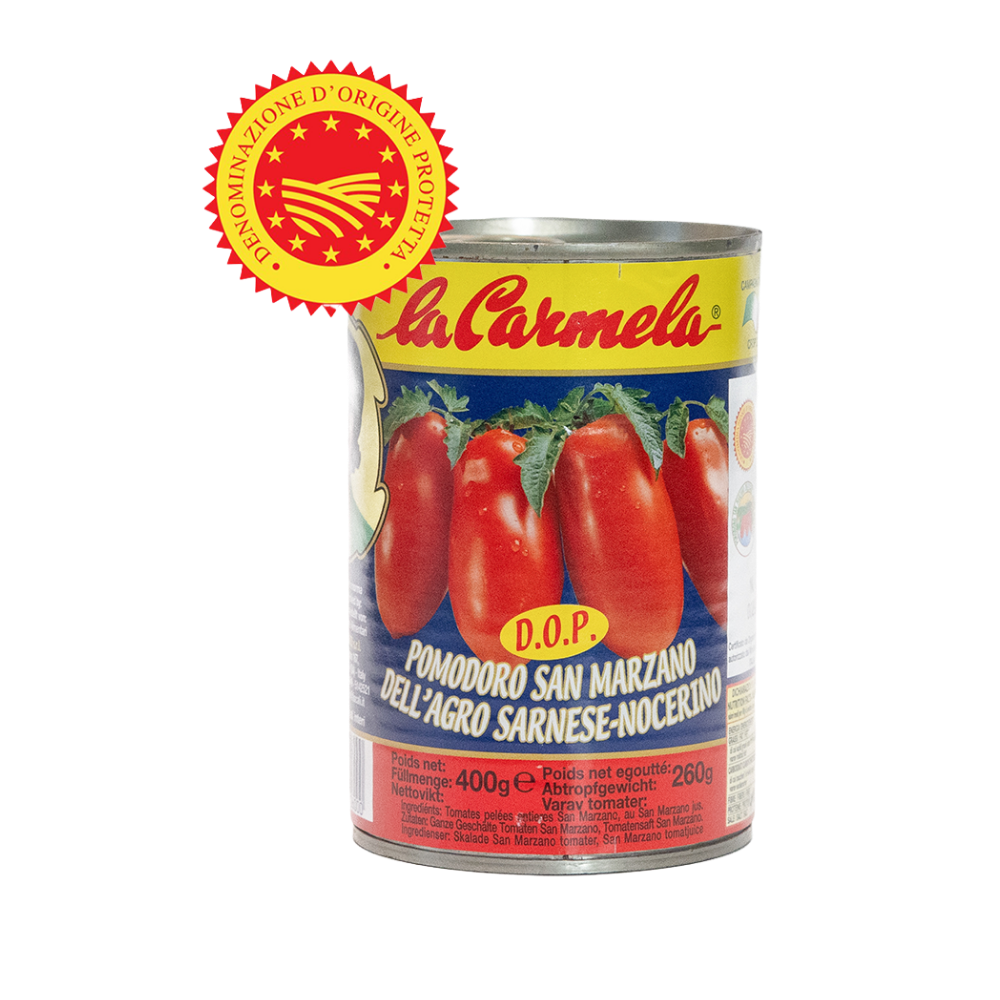 La Carmela DOP San Marzano Peeled Tomatoes 400g - Vyne
