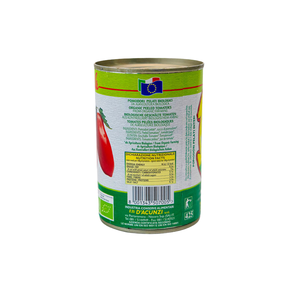 La Carmela Organic Bio Peeled Tomatoes 400g - Vyne