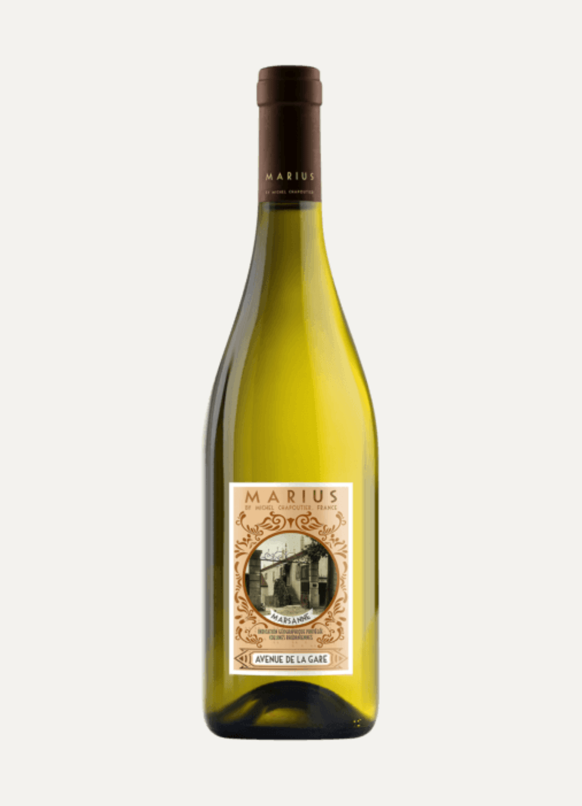 M. Chapoutier Marius Avenue de la Gare Marsanne Blanc 2023 - Vyne