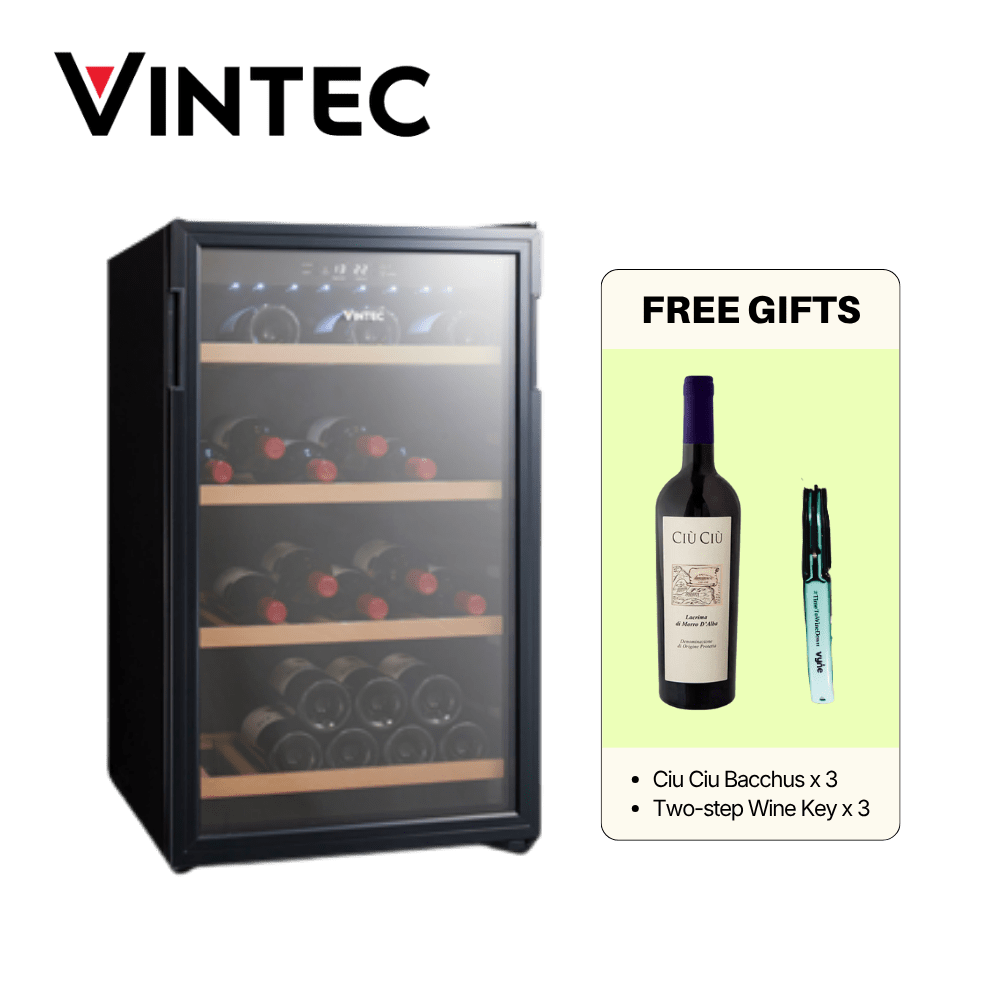 Vintec Wine Chiller Classic Series A (VWS035SCA - X) - Vyne