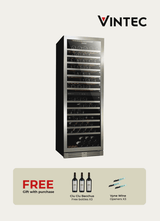 Vintec Wine Chiller Seamless Stainless Steel B (VWD154SSA-X) - Vyne